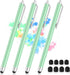 Stylus Pens for Touch Screens, 4 Pcs High Sensitivity & Precision iPad Stylus with Replacement Tips, Compatible with iPad, Android, Tablets and Al...