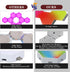 RGBW Lights, Gaming Lights, Party Lights with APP, Remote Control, Time LED Wall Lights with Music Sync, Dimmable Brightness Night Light, DIY Desk...