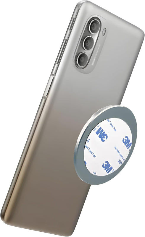 ARLIFE Sticky Magnetic Phone Wall Mount Compatible with Magsafe iPhone 14 13 12 Mini Pro Max, Holder for Samsumg and All Smartphones with Metal Ri...