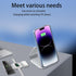 Wireless Charging Pad for Apple Multiple Devices ?3 in 1 Magnetic Foldable Travel Charging Station for iPhone 15 14 13 12 Pro Max Plus Watch & Air...