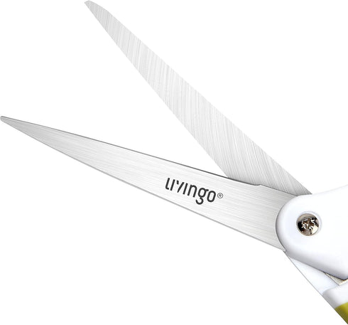 LIVINGO 10" Spring Action Fabric Scissors, Professional Sewing Scissors for Tailor Dressmaker, Spring Loaded Heavy Duty Fabric Shears for Crafting...
