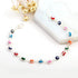 HUNO Multicolor Beads Evil Eyes Ankle Barefoot Link Chain Bracelet for Women Beach Sandal Turkish Jewelry...