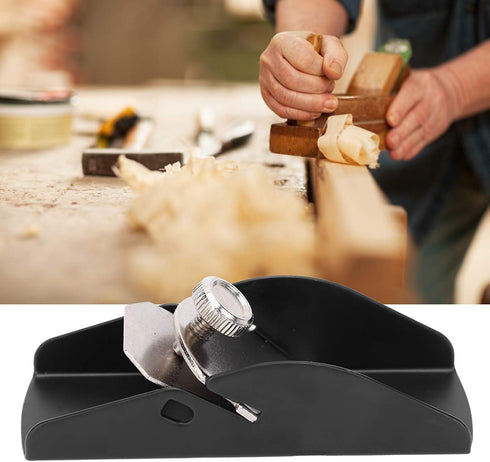 Hand Planer, Wood Planer Mini Hand Tool for Woodworking Flat Bottom Trimming Planer for Wood Planing Surface Smoothing...