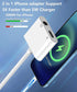 2 Pack Lightning to 3.5mm Headphones Adapter for iPhone 2 in 1 Aux Audio+Charge iPhone Splitter Compatible with iPhone 14/13/12/11/XS/XR/X/8/7/iPa...