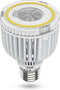 SANSI 350W Equivalent A19 LED Light Bulb, 5500 Lumens Bright Light Bulb, Non-Dimmable E26 5000K Daylight White LED Bulb, 22.5 Years Lifetime 40W P...