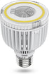 SANSI 350W Equivalent A19 LED Light Bulb, 5500 Lumens Bright Light Bulb, Non-Dimmable E26 5000K Daylight White LED Bulb, 22.5 Years Lifetime 40W P...