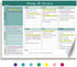 Weekly To Do List Notepad with 52 Tear Off Sheets?8.5"×11"?- Undated Weekly Desk Planner for Women & Man,Work and Home-Greenery Sway...