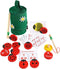 WODI Wooden Counting Ladybugs 0-10 Alphabets & Numbers Sorting Montessori Educational Toys for Toddlers Girls&Boys 3+ Learning to Count Cards Matc...