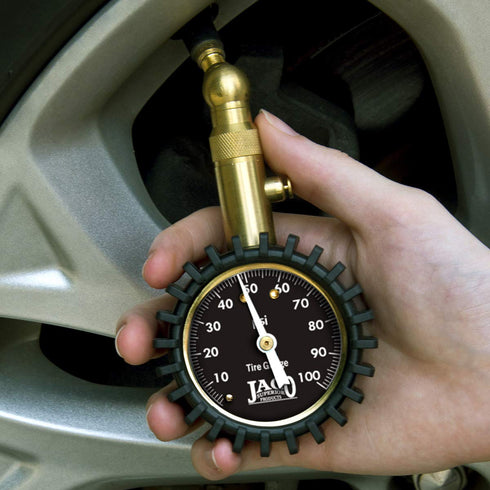 JACO Elite Tire Pressure Gauge - 100 PSI...
