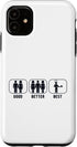 iPhone 11 Good Better Best Bread Baking Bread Maker Lover Bread Baker Case...