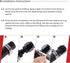PTNHZ 8AN 90 Degree Female Swivel to Push Lock Barb Type Hose Fitting End For Rubber Fuel Line Oil Fuel Cooler Kits Reusable Hose Adaptor Anodized...