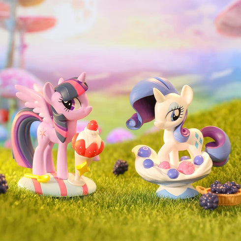 POP MART My Little Pony Leisure Afternoon Series, My Little Pony Blind Box Figures, Random Design Action Figures Collectible Toys Home Decorations...