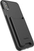 ENCASED iPhone Xs Max Wallet Case (2018) Protective Cover with Card Holder (3 Credit Cards Capacity) (Black)...