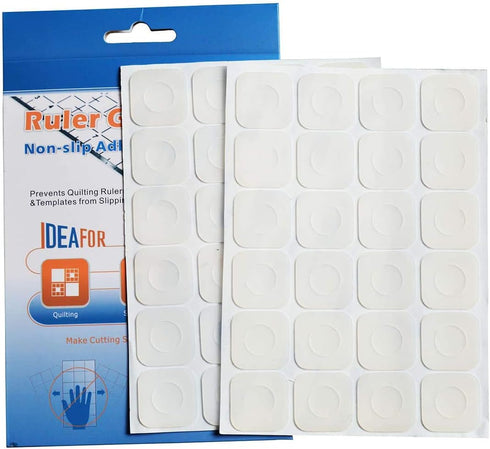 Non-Slip Grips for Quilting Rulers, Quilting Templates-96 Pieces/Pkg...