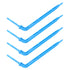 100pcs Automatic Drip Irrigation System Automatic Drip Waterer Dripper Drop Blue Dripping Water Drip Emitter Stakes Automatic Drip Irrigation...