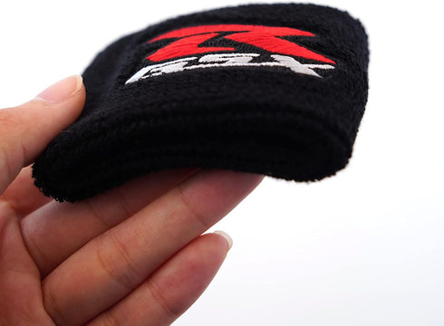 Fits For Suzuki GSXR 600 GSX-R 750 1000 1100 1500 1300 Hayabusa Front Brake Fluid Oil Reservoir Cover Sock...