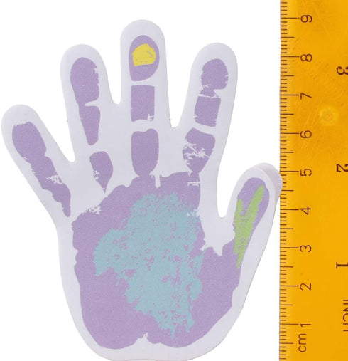 6Pcs Cute Hand Shaped Sticky Notes, Colorful Hand Self-Stick Notes Pads, Writing Memo Pads for Office Home...