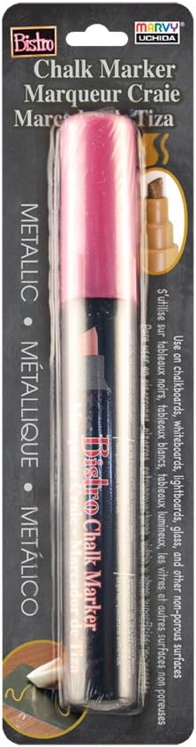 UCHIDA Red Metallic Bistro Chalk Marker Art Supplies...