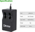EEMB LIR2025 Rechargeable Li-ion Battery Charger with 4PCS 3.7V Lithium-ion Coin Button Cell Batteries 40mAh...