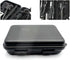 Anti-Pressure Shockproof Container Box Plastic Dry Storage Box with Foam Floating Survivor Dry Case for Outdoors (Black)...