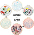 Youteer 3 Sets Embroidery kit for Beginners, Cross Stitch Practice Kits with Pattern and Instructions Hand Stitch for Craft Lover, Flower......