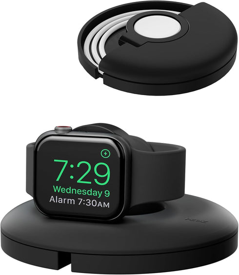 PZOZ Charger Stand for Apple Watch, Portable Charging Station Cable Management Dock Holder Organizer for iWatch Series Ultra 10 9 8 SE2 7 6 SE 5 4...