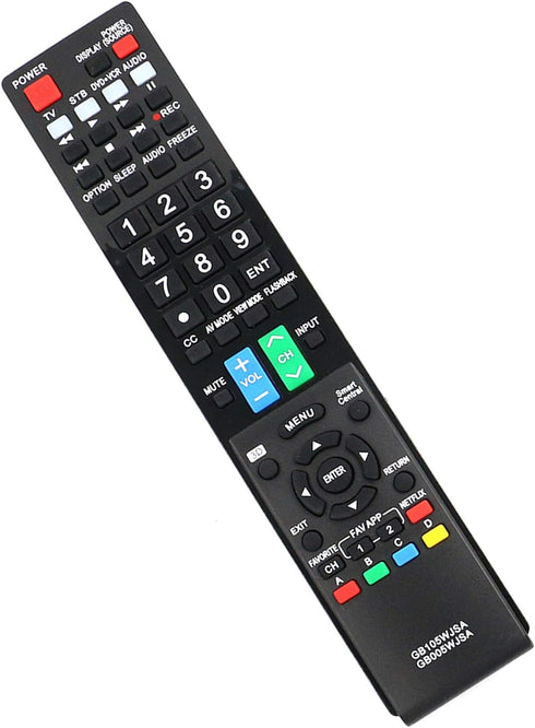 PERFASCIN GB005WJSA GB105WJSA Replacement Remote Control Compatible with Sharp AQUOS TV LC-60LE745U LC-60C8470U LC-70C8470U LC-60LE847U LC-60LE845...