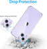 JJGoo Compatible with iPhone 14 Case Clear, Soft Shockproof Protective Slim Thin Phone Bumper Cover Transparent Phone Case...