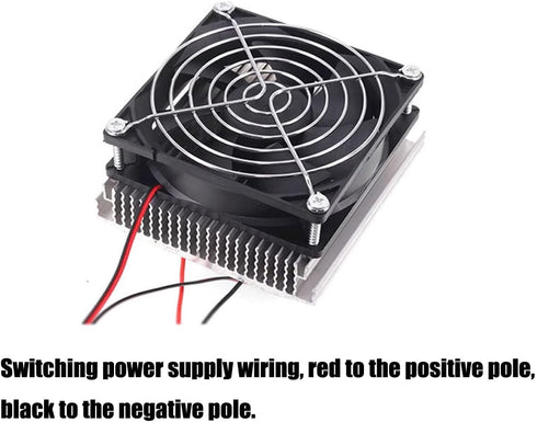 Mini Air Conditioner DC 12V DIY Thermoelectric Peltier Refrigeration Cooling System Heat Sink Conduction Module Semiconductor Fridge Refrigeration...
