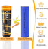 3.7 Volt Rechargeable Batteries 3200mAh for Flashlights, Headlamps, Doorbells, RC Cars etc. (2 Pack Flat Top)...