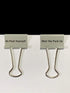 Funny Curse Clips Office Binder Clips, F**ck You, FML, and More, Vulgar Yet Funny, Uncensored, 8 Clips Per Pack, 4 Different Phrases 25mm and 32mm...