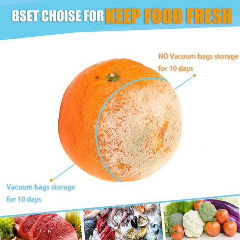 Sous Vide Bags 20pcs 8.3x8.7in/21x22cm BPA Free Reusable Vacuum Sealer Bags Keep Food Fresh...