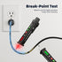 Voltage Tester - 2024 Professional Electrical Tester with LED Light, Non Contact Voltage Tester with Temperature Display, Battery-Operated Electri...
