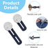12Pcs Button Extenders for Jeans, Waist Pant Button Extenders No Sew Instant Waistband Extender Buttons Adjustable Metal Silicone Waist Extenders ...