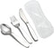 VANRA 3 Pieces Children Fork Spoon Knife Set with Travel Case for Lunch Box, 18/8 Stainless Steel Kids Silverware Flatware Set Kids Utensil Set fo...