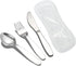 VANRA 3 Pieces Children Fork Spoon Knife Set with Travel Case for Lunch Box, 18/8 Stainless Steel Kids Silverware Flatware Set Kids Utensil Set fo...