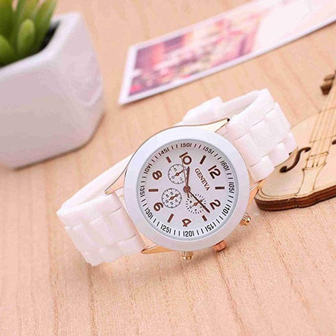 CdyBox Women Men Ladies Fashion Luxury Silicone Quartz Watch Girl Boy Unisex Jelly Wrist Watch...