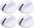 Ultra Durable 131965300 Dryer Timer Knob Replacement Part by BlueStars - Exact Fit for Frigidaire Electrolux Dryers - Replaces 131666601 131666604 131666606 - PACK OF 4