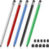Stylus for Touch Screens, GUUGEI 5-Pack Capacitive Stylus Pen for iPad iPhone Android Phone Chromebook Tablet PC High Sensitivity & Precision Dual...