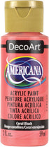 DecoArt Americana Acrylic Paint, 2-Ounce, Coral Blush...