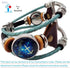 Bling Bands with Gray bag for Women,Soft Fwminine Band Compatible with Apple Watch Series 1/2/3/4/5 38mm 40mm,Turquoise Color Ropes,Glass Sagittar...