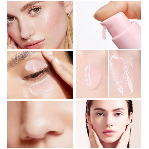 Watermelon Niacinamide Facial Serum,Pore Minimizer & Niacinamide Glow Serum,Makeup Primer,Lightweight Facial Serum & Priming Liquid Highlighter(75...