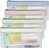 Classycoo Pencil Case 4 Pack Zipper Pencil Pouch, Multifunctional Clear Pen Bag Organizer Stationery Storage Bag for Office Supplies Cosmetics Mak...