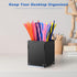 Acrylic Pipe Cleaners Storage & Organizer, Pipe Cleaners Holder with Separation, Fit for Pipe Cleaners Art and Craft Supplies, with Installation T...