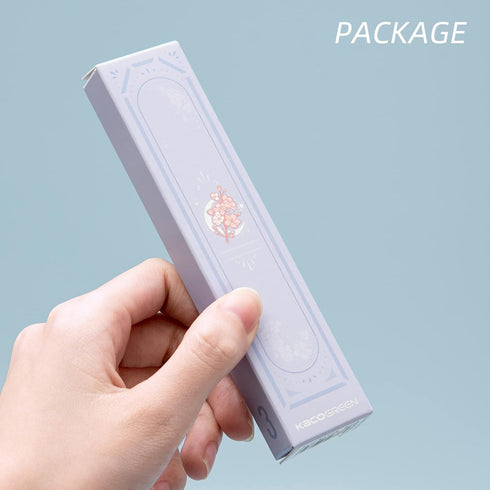 Kaco Gel Pens Cute Stationery 3 Pieces 0.5mm Fine Point, Gifts for Women Kids, Quick Drying Pens for Journaling Aesthetic School Office Supplies, ...