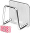 NADOBA Stainless Steel Sponge Holder for Kitchen Sink – Compact & Durable, Easy to Install, Keeps Sponge Dry, Saves Storage Space, Suitable for Me...