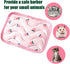 1 Pc Rectangular Summer Cooling Hamster Bed, Comfortable Sleep Mat Pad Cushion for Hamster/Hedgehog/Squirrel/Mice/Rats/Squirrel/Guinea Pig and Oth...