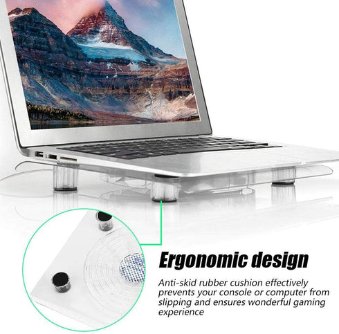 Laptop Cooler Cooling Pad, USB Powered Notebook Cooler Pad, PC Fan Cooler with LED RGB Lights for/P/Laptop...