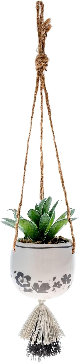 Karma Hanging Succulent Pot Good Vibes...