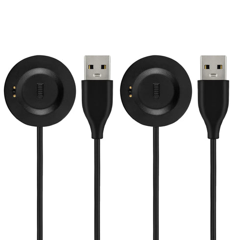 2 Pcs USB Charger Cable ONLY Compatible with iTouch Air 3 Smartwatch & iTouch Sport 3 Smartwatch, Replacement Charging Base Station Fit for iTouch...
